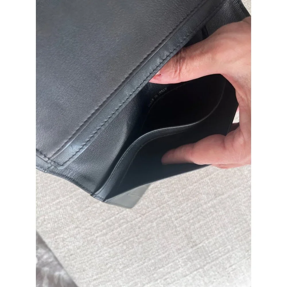 Chanel Patent Leather Camellia Wallet